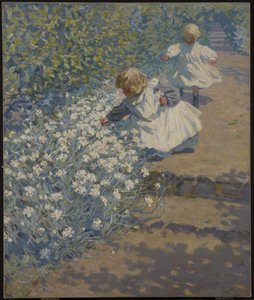 Sbírání květin, kolem roku 1912 od Helen Galloway McNicholl