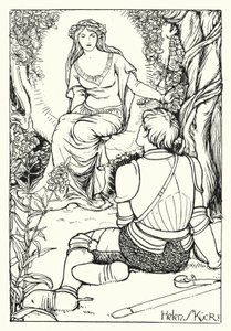 The Vision of the Knight Magnificent (rytina)