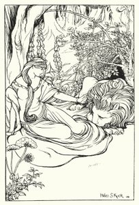 Una a lev (rytina)