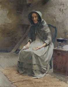 podzimní růže; Hostros od Helene Schjerfbeck