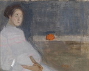 Obrázek kostýmu I (Dívka s pomerančem, pekařova dcera) od Helene Schjerfbeck