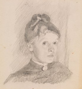 Autoportrét od Helene Schjerfbeck