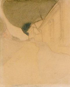 Zámecká ulička, Tammisaari od Helene Schjerfbeck