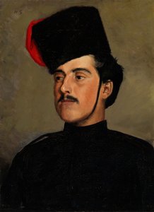 Kozák (Krásný kozák) od Helene Schjerfbeck