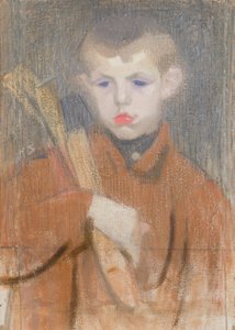 Dřevorubec I od Helene Schjerfbeck