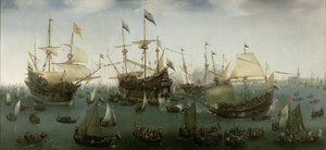 Návrat do Amsterdamu druhé expedice do východní Indie, 19. července 1599