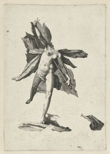 Pyramus a Thisbe od Hendrick Goltzius (workshop of)