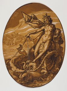 Amfitríté od Hendrick Goltzius