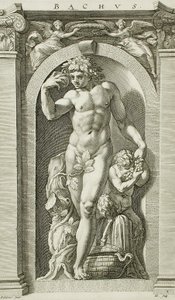 Bakchus od Hendrick Goltzius