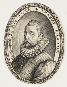 Busta muže obráceného doleva od Hendrick Goltzius