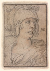 Busta válečníka od Hendrick Goltzius