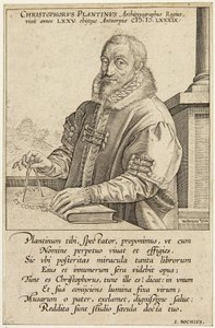 Christopher Plantin od Hendrick Goltzius