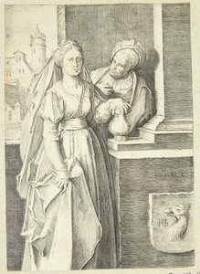 Zvláštní pár od Hendrick Goltzius