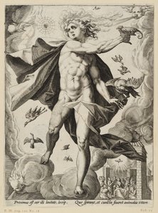 Čtyři živly: Vzduch od Hendrick Goltzius