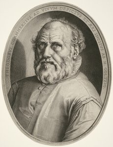Dirck Volckertsz. Coornhert (bez rámu) od Hendrick Goltzius