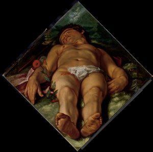 Umírající Adonis od Hendrick Goltzius