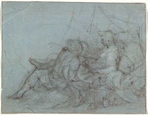 milující pár od Hendrick Goltzius