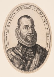 Fridrich II., král dánský a norský od Hendrick Goltzius