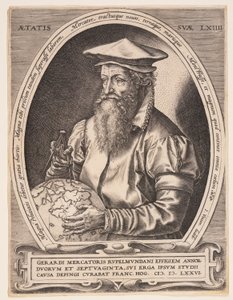 Gerardus Mercator od Hendrick Goltzius