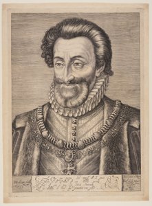 Jindřich IV. francouzský od Hendrick Goltzius