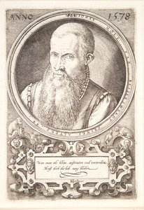 Jan Goltz II od Hendrick Goltzius
