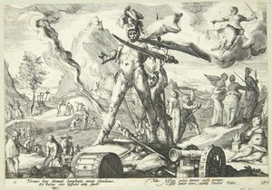 Doba železná od Hendrick Goltzius