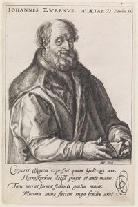 Johannes Zurenus (1517–1591) od Hendrick Goltzius