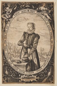 Josina Hamels od Hendrick Goltzius