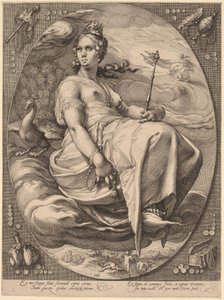 Juno od Hendrick Goltzius