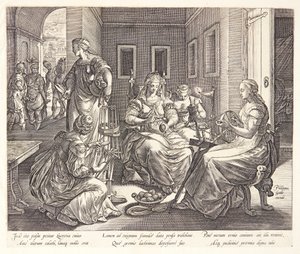  od Hendrick Goltzius