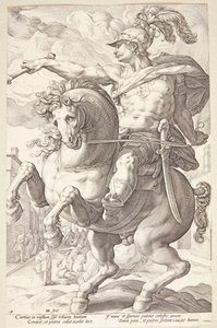 Marcus Curtius od Hendrick Goltzius