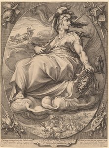 Minerva od Hendrick Goltzius