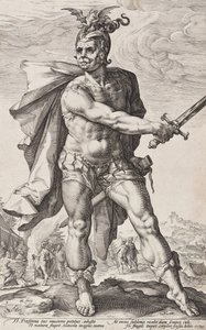 Mucius Scaevola (Římští hrdinové, tabule 3)