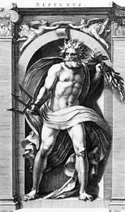 Neptun od Hendrick Goltzius