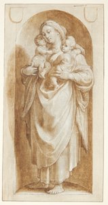 Charita od Hendrick Goltzius
