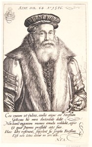 Petrus Forestus od Hendrick Goltzius