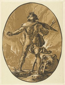 Pluto Bohové a bohyně (název série) od Hendrick Goltzius