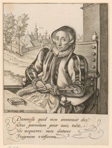 Portrét Anny Fullingsové od Hendrick Goltzius
