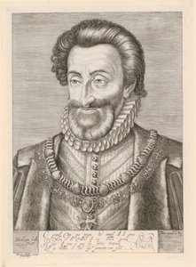 Portrét Jindřicha IV., krále Francie od Hendrick Goltzius