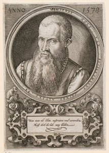 Portrét Jana Goltze II [Jan Gols; Johan Gols] od Hendrick Goltzius