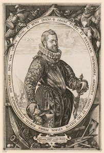 Portrét Jacquesa de la Faillea od Hendrick Goltzius
