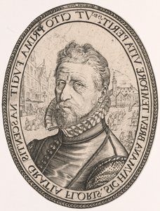 Portrét Alberta Fransze Schattera od Hendrick Goltzius