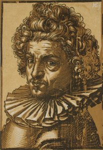Portrét Gillise van Breena od Hendrick Goltzius