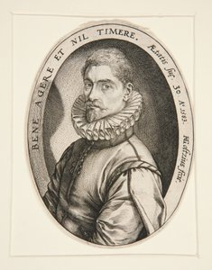 Portrét Hieronyma Scholierse od Hendrick Goltzius