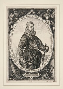 Portrét Jacquese de la Faille od Hendrick Goltzius