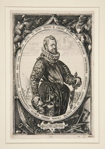Portrét Jacquese de la Faille od Hendrick Goltzius