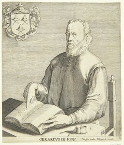 Portrét Gerarda de Jode od Hendrick Goltzius