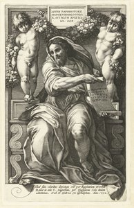 Prorok Izajáš od Hendrick Goltzius
