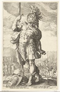 Publius Horace De Romeinse holden (název série) od Hendrick Goltzius