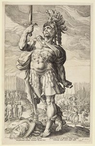 Publius Horatius od Hendrick Goltzius